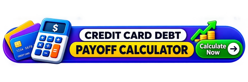 Credit card debt payoff calculator
