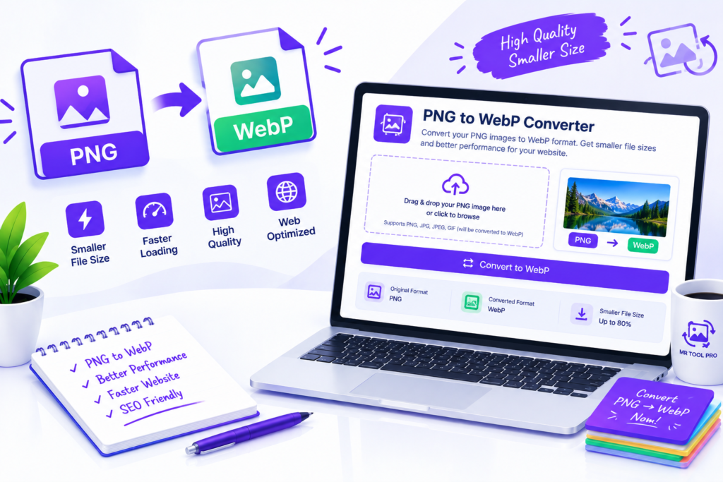 PNG to WebP Conversion Workspace